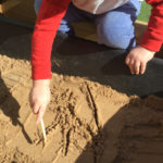 Penguin Preschool sandpit play time