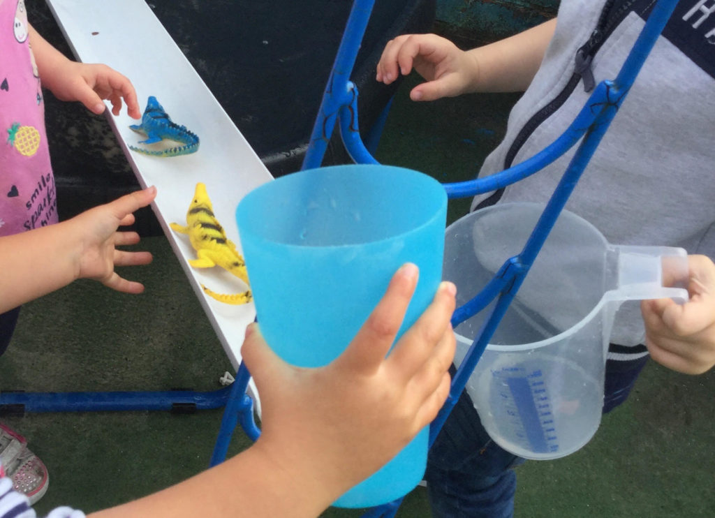 Penguin preschool water play