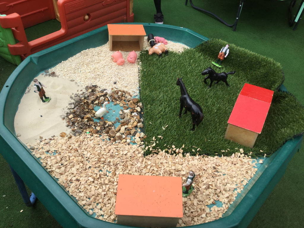 Puffin Preschool sandplay