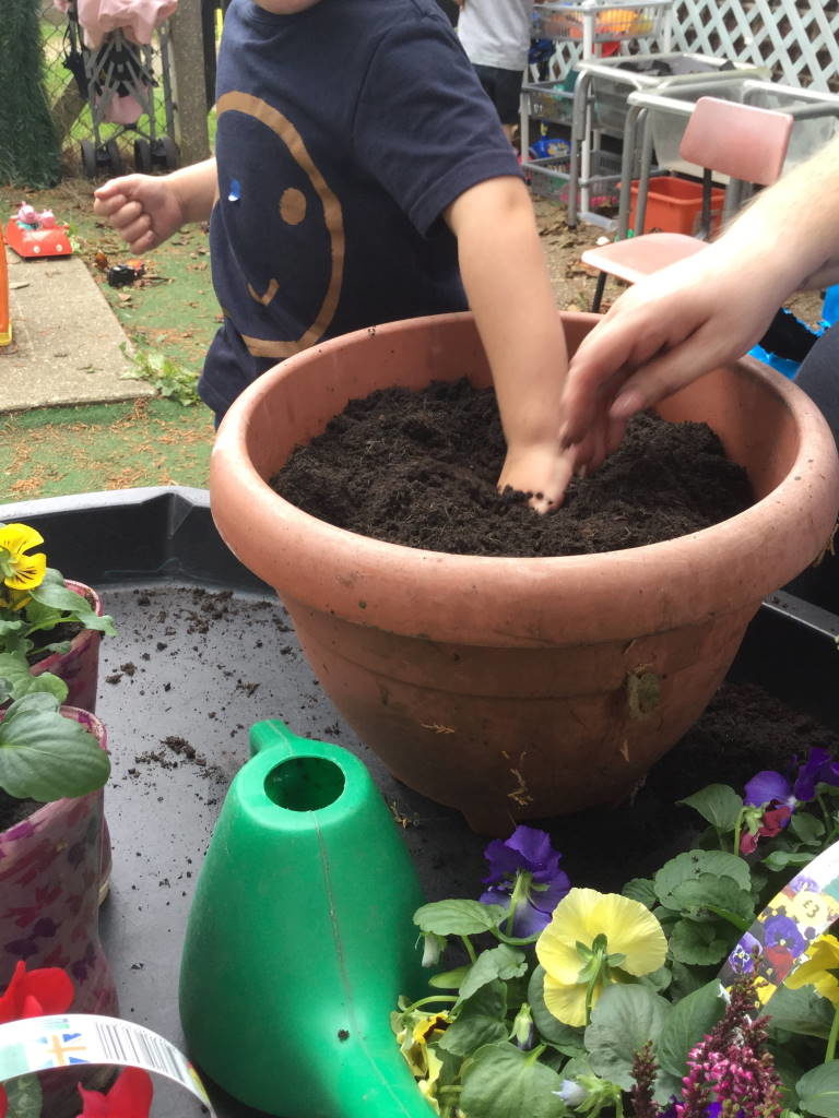 Swan Preschool garden play